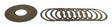 Jeep Metal Gray Pinion Shim Set - 4720862