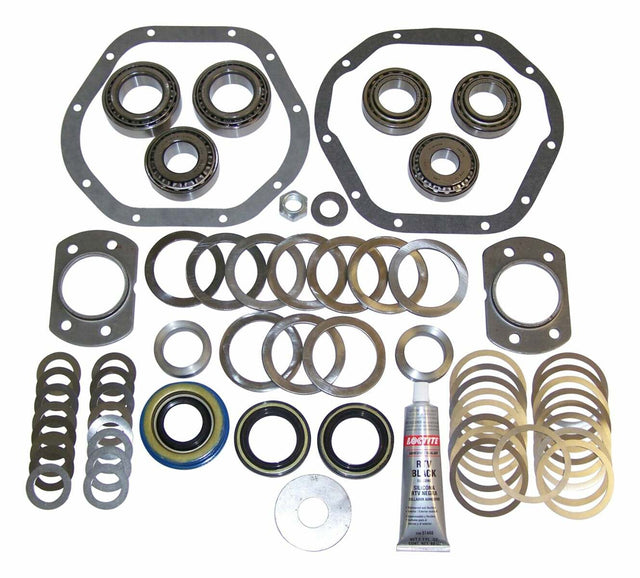 Jeep Metal Multi Differential Overhaul Kit - D44TJDBMASKIT 4x4 drivetrain