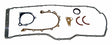 Jeep Metal Multi Engine Gasket Set - 5017432AC