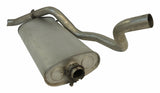 Jeep Metal Silver Muffler & Tailpipe - 5096297AA