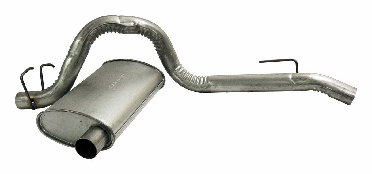 Jeep Metal Silver Muffler & Tailpipe - 52019135