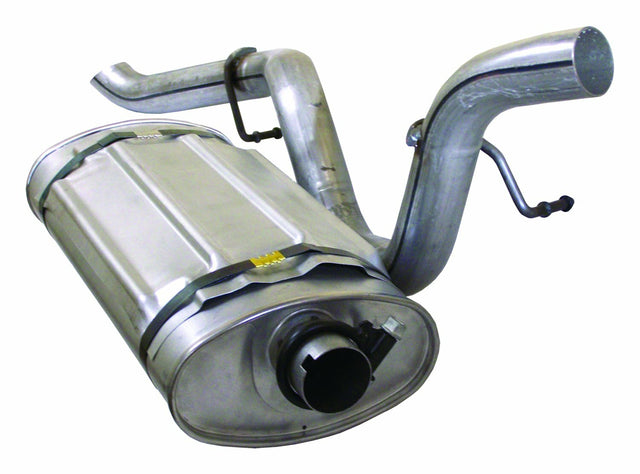 t Crown Automotive - Metal Silver Muffler & Tailpipe - 52019241 Crown Automotive