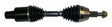 Metal rear rear axle shaft assembly - 52114390AB steel 4x4 drivetrain