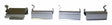 Jeep Metal Brake Pad Spring Kit - 5019985K