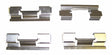 t Crown Automotive - Metal Unpainted Brake Pad Spring Kit - 5143700AA Crown Automotive