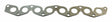 t Crown Automotive - Metal Unpainted Exhaust Manifold Gasket - 5093904AA Crown Automotive