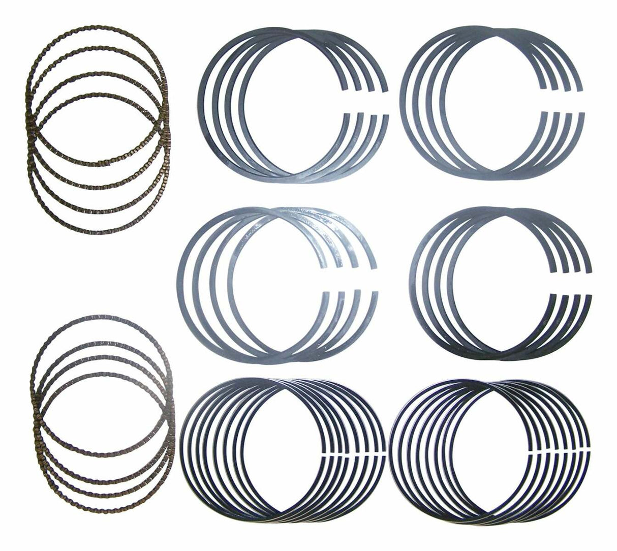 Jeep Metal Piston Ring Set - 5012364AAK020