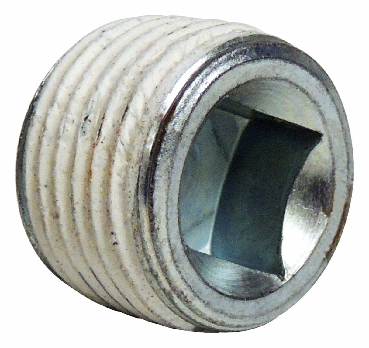 Jeep Metal White Differential Cover Plug steel J4004751 4x4 drivetrain