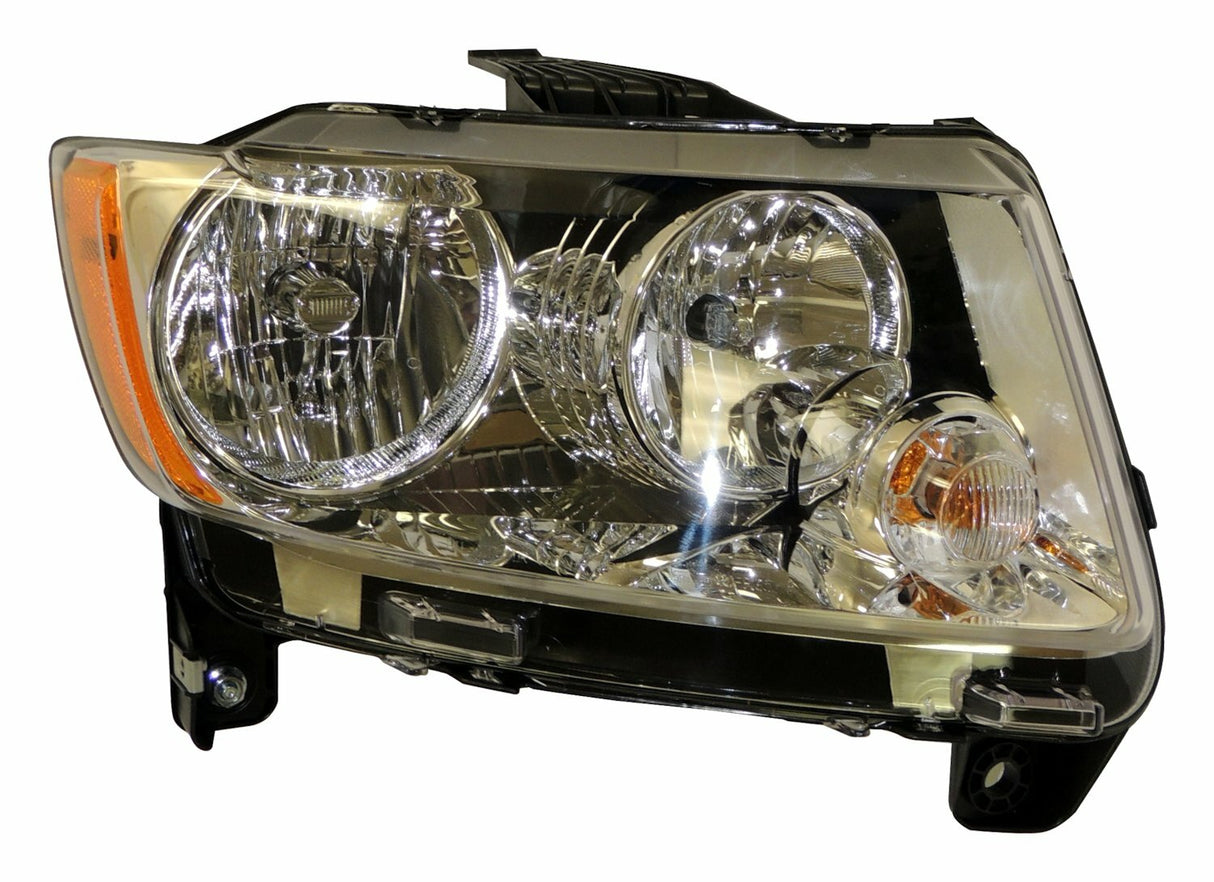 Jeep Plastic Amber headlight assembly - 68088868AA