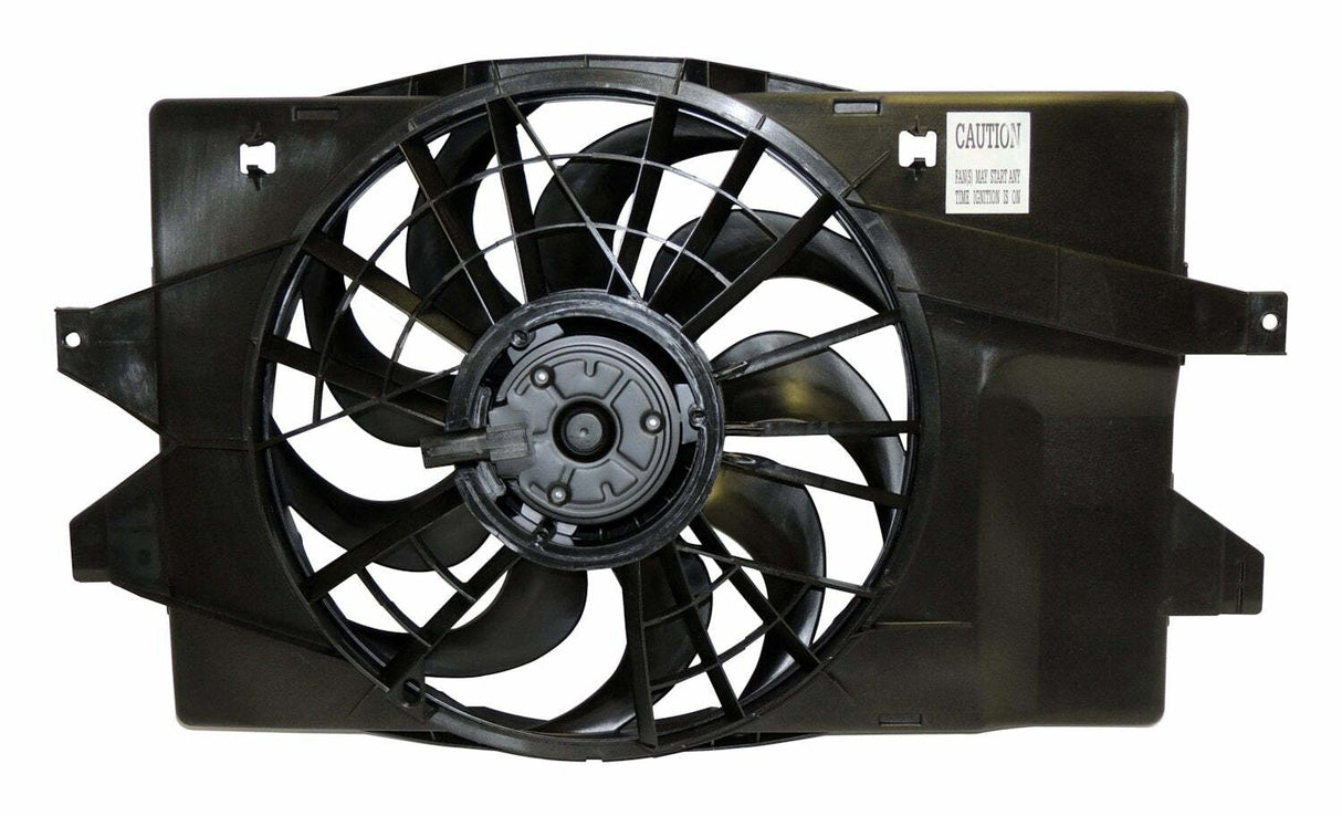 Jeep Plastic Black Cooling Fan Module - 4644367