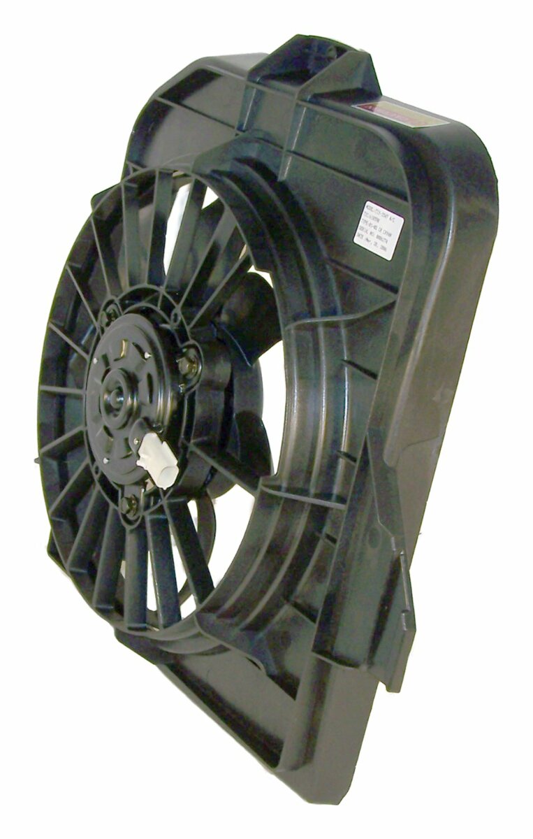 Automotive Module Fan Crown Automotive - Plastic Black Cooling Fan Module - 4809170AE ...
