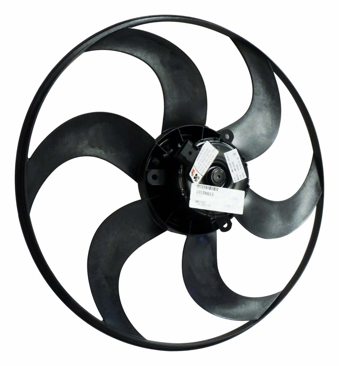 Jeep Plastic Black Cooling Fan Module - 5143208AA steel