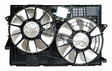 Jeep Plastic Black Cooling Fan Module - 52014621AE steel