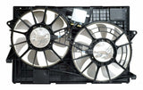 Jeep Plastic Black Cooling Fan Module - 52014621AE steel