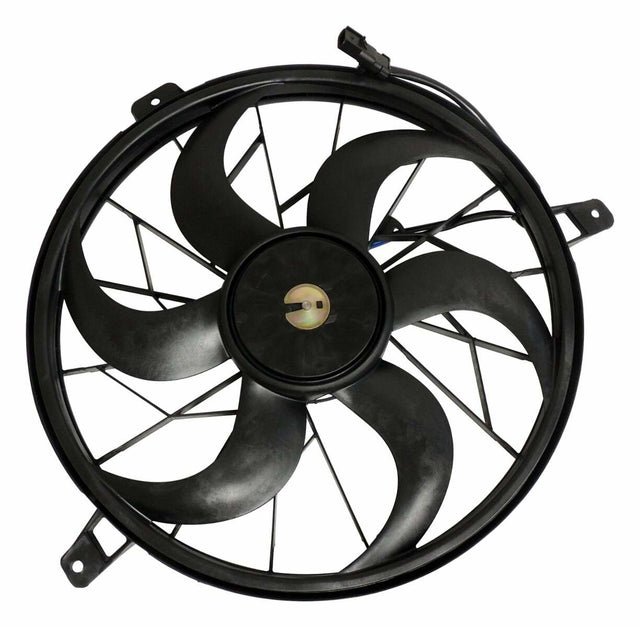 Jeep Plastic Black Cooling Fan Module - 55037691AB