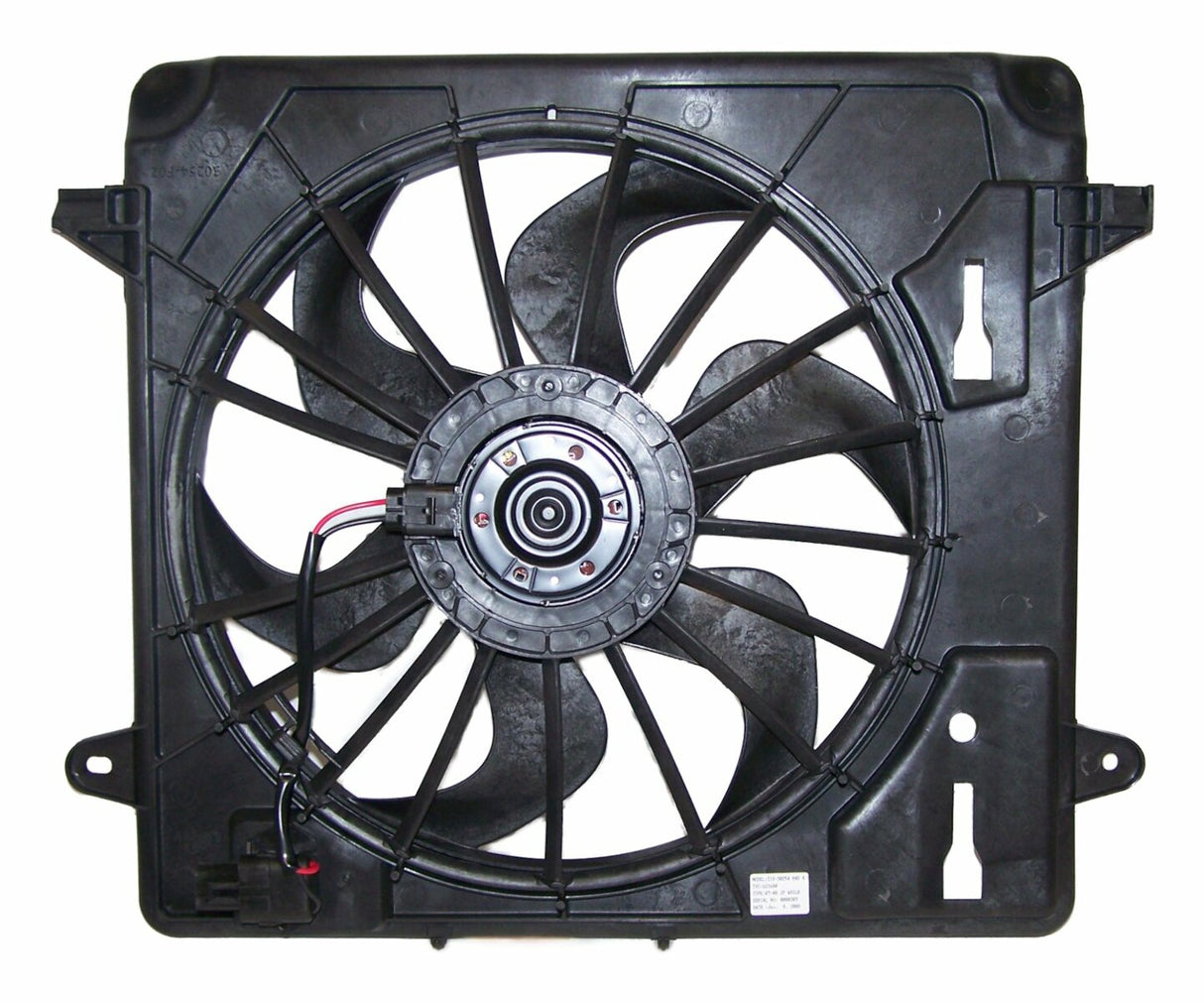 Jeep Plastic Black Cooling Fan Module - 55056642AD