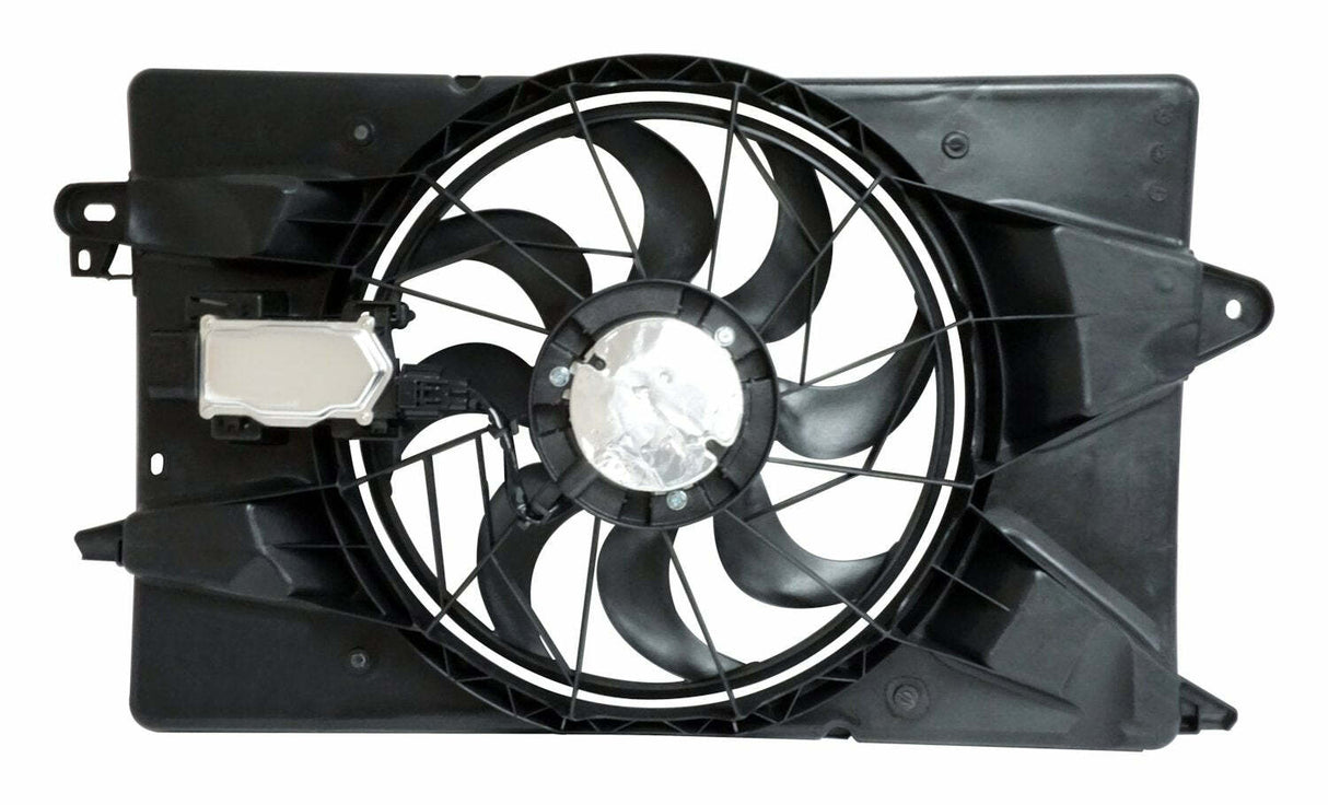 Jeep Plastic Black Cooling Fan Module - 68197298AB steel