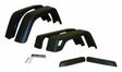 Jeep Plastic Black Fender Flare Kit - 55254918K76