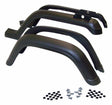 Jeep Plastic Black Fender Flare Kit - 5AHK