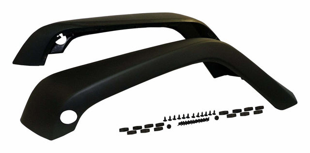 t Crown Automotive - Plastic Black Fender Flare Set - 5KFKFR Crown Automotive