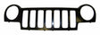 Jeep Plastic Black Grille - 55156608AA