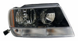 Jeep Plastic Black headlight assembly - 55155128AJ