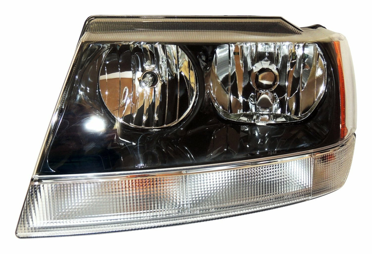 Jeep Plastic Black headlight assembly - 55155129AJ
