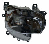 Jeep Plastic Black headlight assembly - 68102846AE