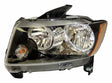 Jeep Plastic Black headlight assembly - 68171215AB