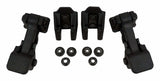 Jeep Plastic Black Hood Catch Kit - 55395653K2
