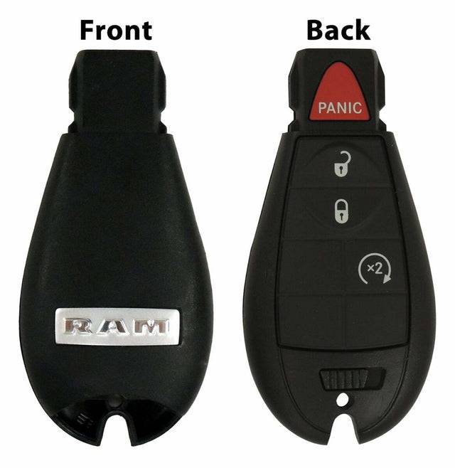 Jeep Plastic Black Key Fob - 56046955AF