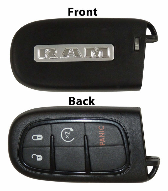 Jeep Plastic Black Key Fob - 56046956AF
