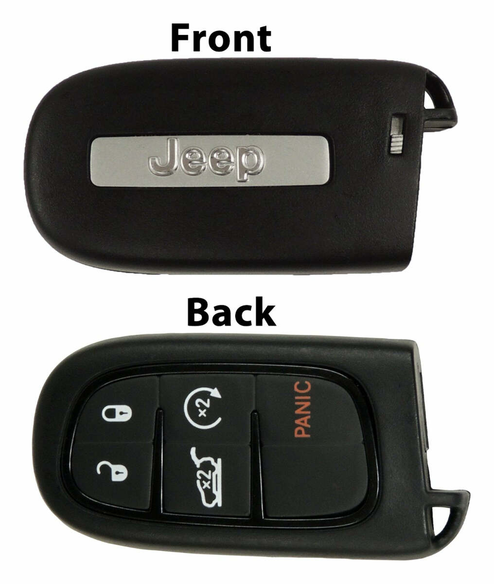 Jeep Plastic Black Key Fob - 68141580AF