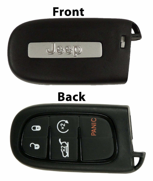 Jeep Plastic Black Key Fob - 68141580AF