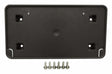 Jeep Plastic Black License Plate Bracket - 68144511AC
