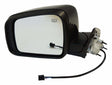Jeep Plastic Black side mirror assembly - 1NT49AXRAI