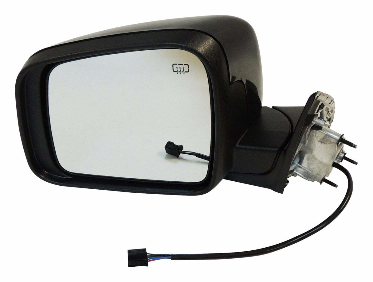 Jeep Plastic Black side mirror assembly - 1NT49AXRAI