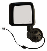 Jeep Plastic Black side mirror assembly - 5182183AA