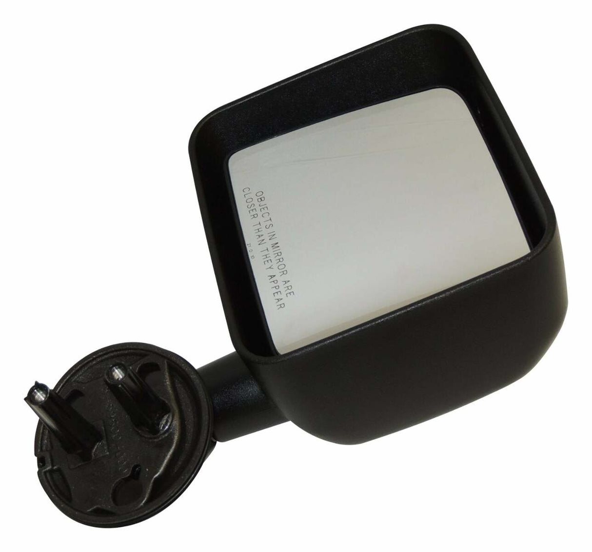 Jeep Plastic Black side mirror assembly - 55077969AD steel