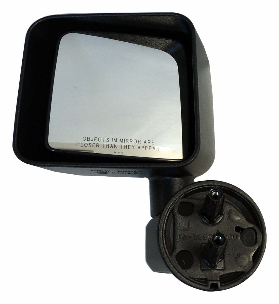 Jeep Plastic Black side mirror assembly - 55078131AE