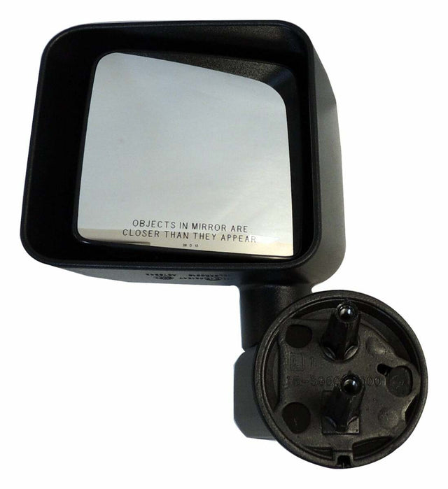 Jeep Plastic Black side mirror assembly - 55078131AE