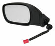 Jeep Plastic Black side mirror assembly - 55154949AC