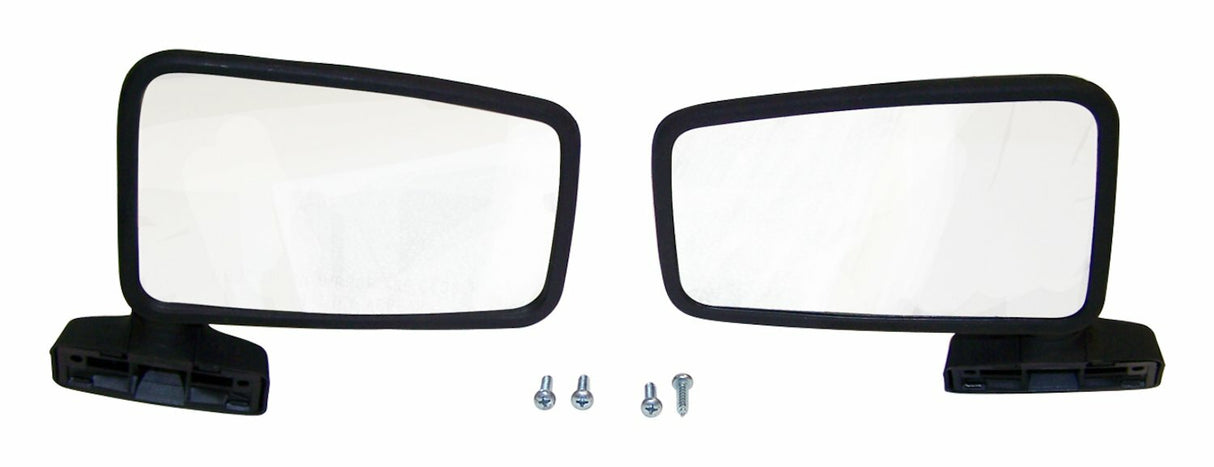 t Crown Automotive - Plastic Black Mirror Set - 55027207K Crown Automotive