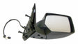 Jeep Plastic Black Side side mirror assembly - 57010098AC