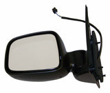 Jeep Plastic Black Sideview side mirror assembly - 55155841AI