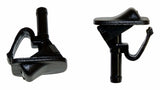 t Crown Automotive - Plastic Black Windshield Washer Nozzle Set - 55156728K Crown Automotive