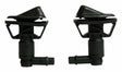 t Crown Automotive - Plastic Black Windshield Washer Nozzle Set - 68164356K Crown Automotive