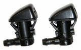 Jeep Plastic Black Windshield Washer Nozzle Set - 68260443K
