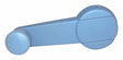 Jeep Plastic Blue Window Handle - 83505118