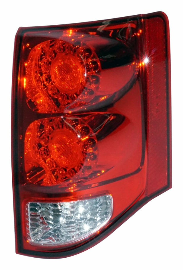Jeep Plastic Clear tail light assembly - 5182534AD black